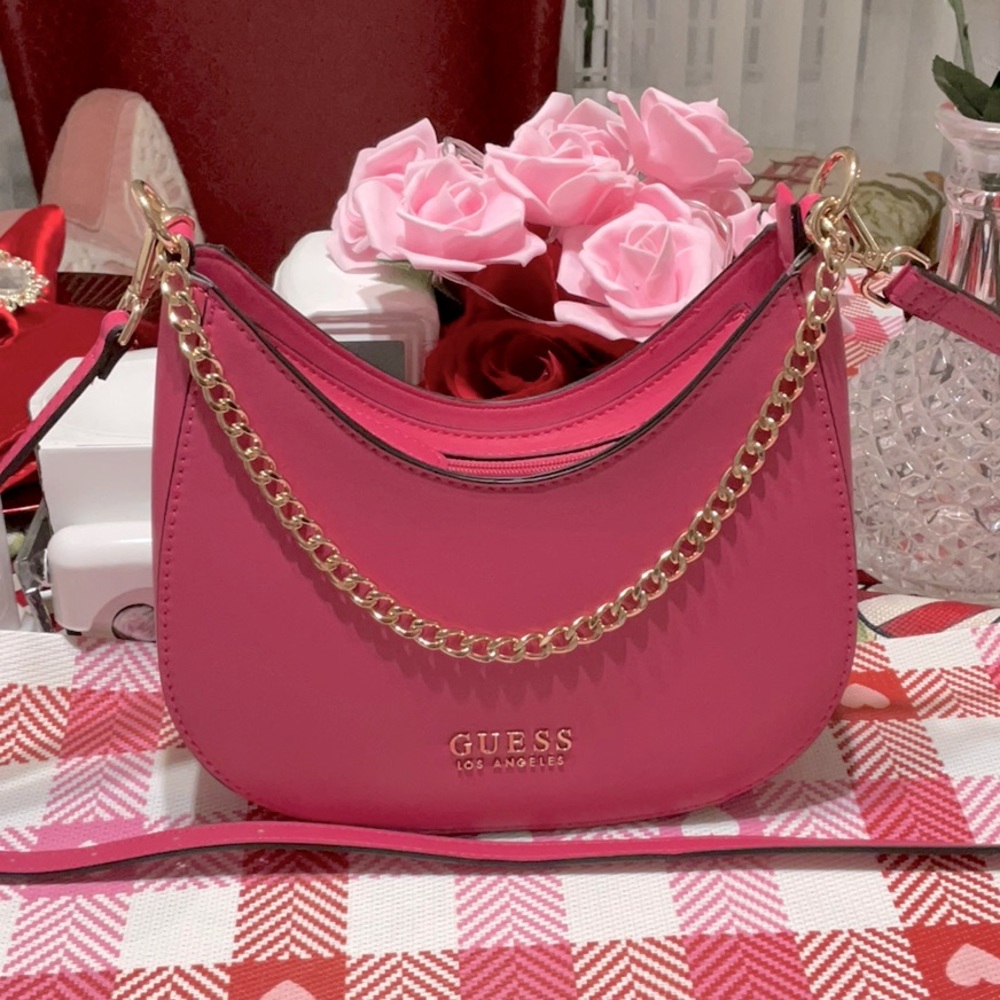 NWOT GUESS Fuschia/Pink Purse